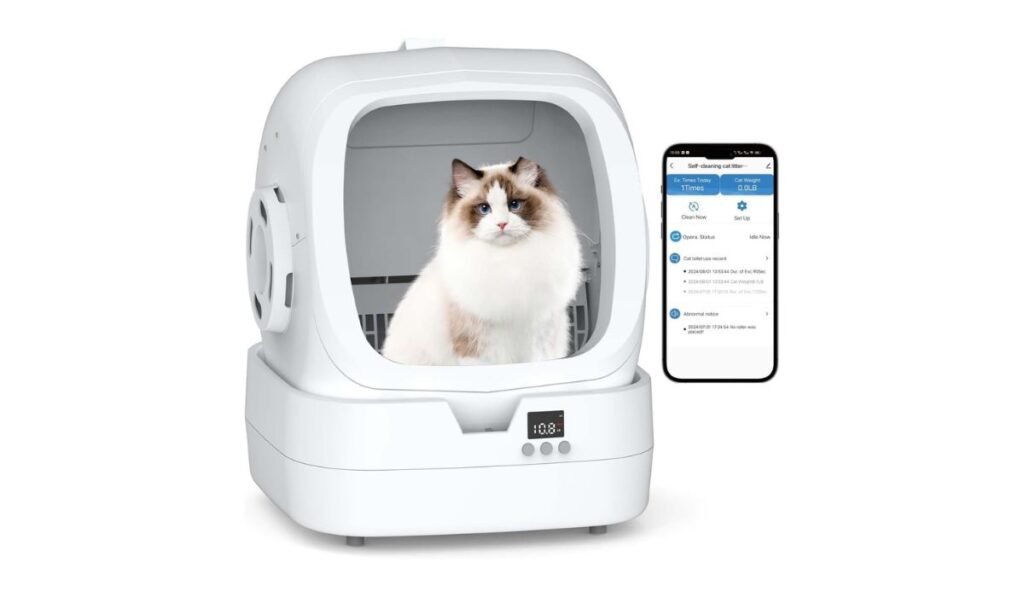 Automatic Cat Litter Box Self Cleaning