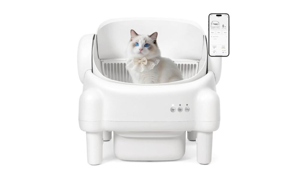 Self Cleaning Litter Box,Open Top Automatic Litter Box
